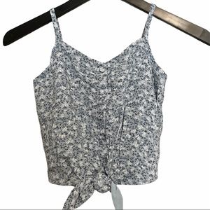 Abercrombie Kids Button-through tie-front cami